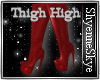 [SS]PVC Thigh Hi Red