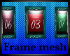 Triple frame mesh