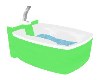 GREEN BABY BATHTUB