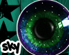 Sparkle Glass Jungle eye