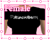 BlackBerry Tshirt female