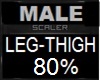 80% LEG-THIGH MALE