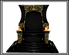 Black gold throne