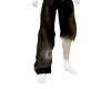 Flame CutUp Pants