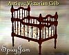 Antq Victn Crib Rose (G)