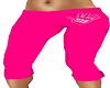 pink bye hater shorts