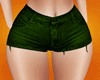 !   GREEN SHORT JEANS