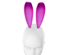 Bunny ears purple