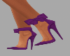 Purple Gown Shoes