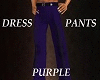 Dress Pants Purple
