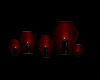 Dark Coffin Candles