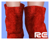 R| BOY. High Boots RED