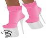 Pink & White Envy Boots