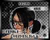.L. Keziah Black Hair