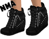 Heeled Sneakers *Black