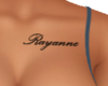 Y - Rayanne Chest Tat