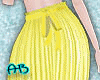 [AB]Yellow Pleated Skirt