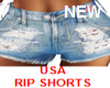 TORN SHORTS JEANS