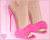 Barbie Pink Fur Heels