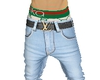 red n green Ethika jean