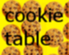 Cookie table