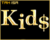 !T Kid$ Gold and Black