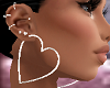 Silver Hearts Earrings +