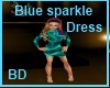 [BD] Blue Sparkle Dress