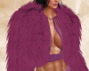Leila Pink Fur Coat