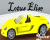 Lotus Elise In Yellow
