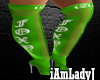iAmFoxy Knees Green