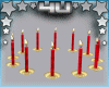 Ring Of Red Candles