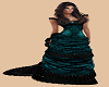 Teal Victorian Gown