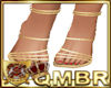 QMBR Dressy Sandals Gld