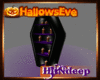 HallowsEve Coffin Candle