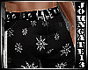 Santa Pants + Boots Blk