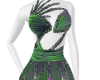 ABBY ELEGANT GREEN GOWN