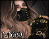 Black Gold Arm Warmers