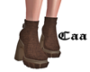 [C]Brown Romance Shoes