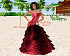 PP|Red Fling Gown