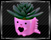 Dino Plant Pink