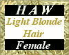 Light Blonde Hair - F