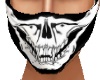 Skull Mask blk and white