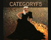 *F5* ELEGANT BLACK DRESS