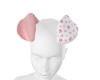 Powder Pink Pup Ears