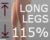 115% Long Legs Scale