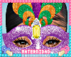 M. Mardi Gras Mask