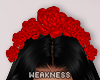 Amore Headpiece Red