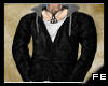 FE leather hood jacket1