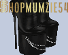 Leather Boots Black